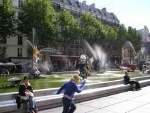 Fontaine Stravinsky Paris